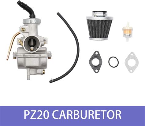 Amazon PZ20 Carburetor With Air Filter Gaskets For Kazuma Baja