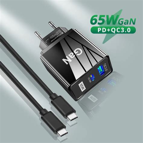 65w carga rápida 4 0 3 0 qc pd carregador 20w qc4 0 qc3 0 usb tipo c