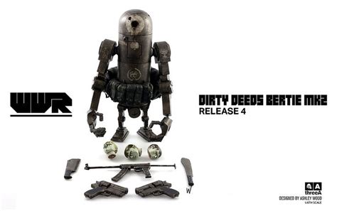 threeA DIRTY DEEDS V2 BERTIE MK2WWR 系列 1 6 比例 第四彈 玩具人Toy People