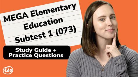 Mega Elementary Education Subtest I Study Guide Practice