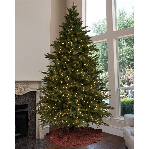 Barcana Alaskan Deluxe Fir Christmas Tree W White Led Lights