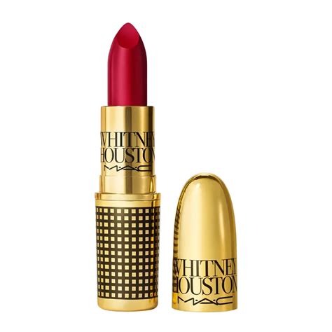 Son Mac X Whitney Houston Lipstick Nippys Sensual Red Màu Đỏ Thẫm 3g