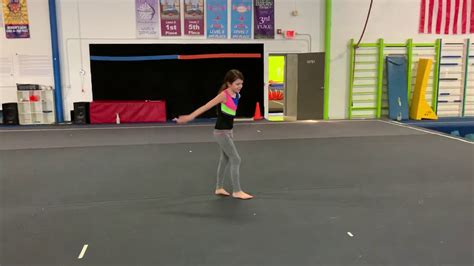 Gymnastics Floor Routine Youtube