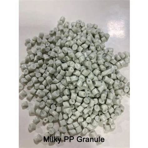 White Milky Pp Granule For Injection Molding G Cm At Rs Kg