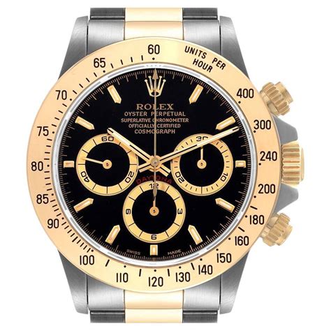 Rolex Daytona Steel Yellow Gold Inverted Men S Watch Box Papers