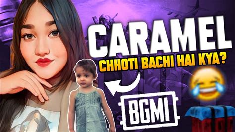 Caramel Is Live Bgmi Live Stream Girls T And Team Code Gameplay