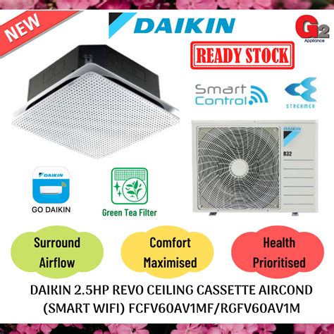 Daikin Authorised Dealer Send By Lorry Hp Revo Ceiling Cassette