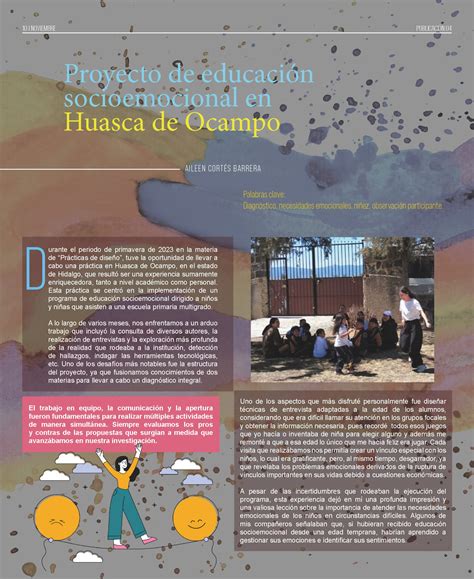 Proyecto De Educaci N Socioemocional En Huasca De Ocampo Revista