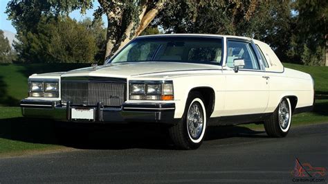 1985 Fleetwood Brougham Coupe 43k Miles Rare Triple White Collector