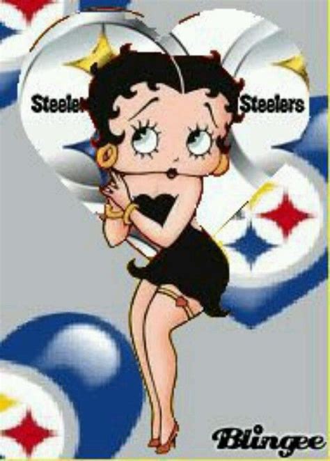 Can T Wait For Steeler Football Betty Boop Art Steelers Girl