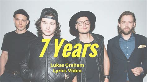 Lukas Graham Years Lyrics Video Youtube