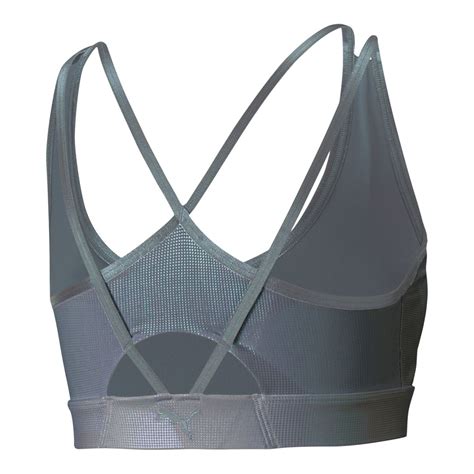 Puma Womens Stardust Sports Bra Medium Impact Removable Pads Sportchek