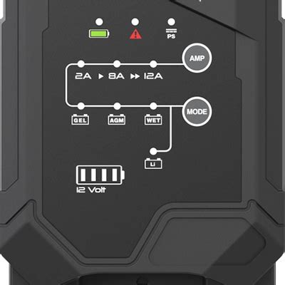 YCX12 Yuasa 12V 12A 9 Stage Smart Battery Charger Maintainer FREE