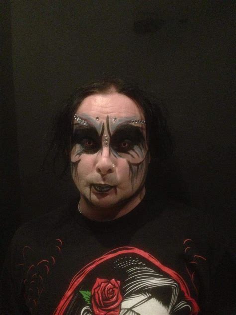 Dani Filth Cradle Of Filth Face Paint Carnival Halloween Face