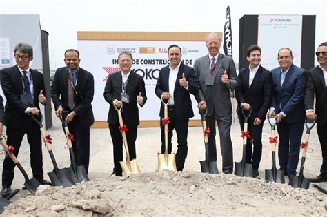 Yokohama Begins Construction Of Its First Plant In Coahuila Bordernow