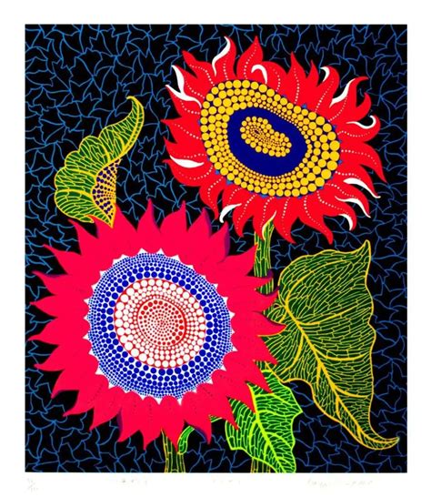 Yayoi Kusama Sunflowers