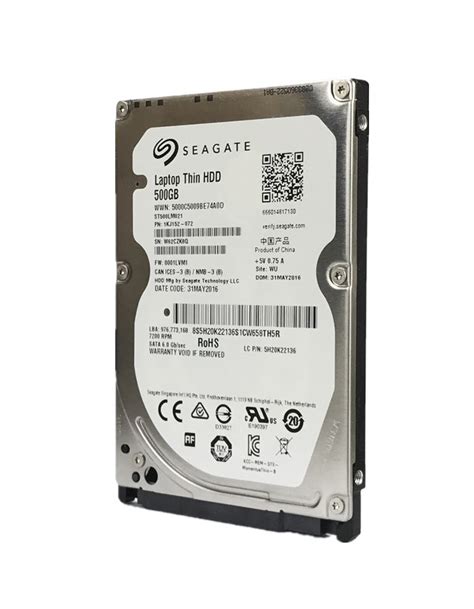 Laptop Hard Drive 500GB 2.5" Sata Ex Lease – NZ PC Clearance ltd