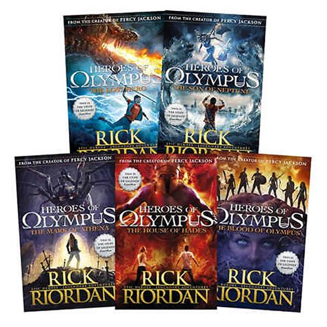 Heroes Of Olympus By Rick Riordan Paperback Buy