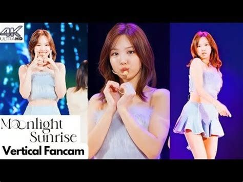 Twice Nayeon Moonlight Sunrise Fancam Lotte Duty Free Shop