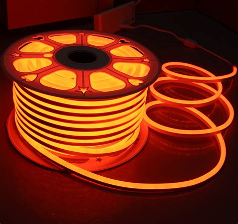 Orange 12v Mini Led Neon Flex Light 7x15mm Replacement Neon Tubes 2835