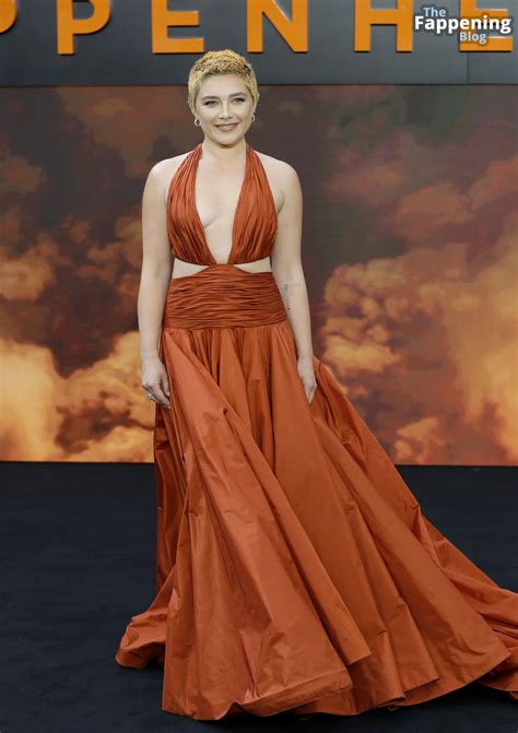 Florence Pugh Flaunts Her Tits At The Oppenheimer Premiere In London Fappening