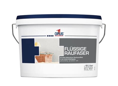 Opus Rauhfaser Fl Ssig L Deckend Farbe Raufaser Innen Wei