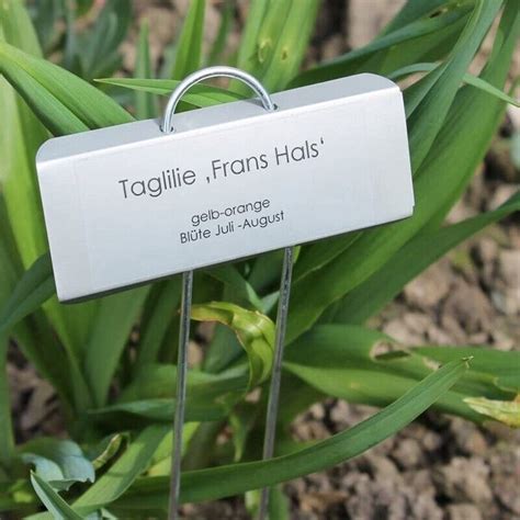 Packungen Metallpflanzenetiketten Garten Blumen Topf Pflanzen