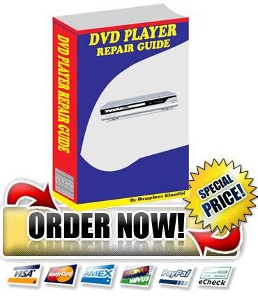 DVD Player Repair Ebook