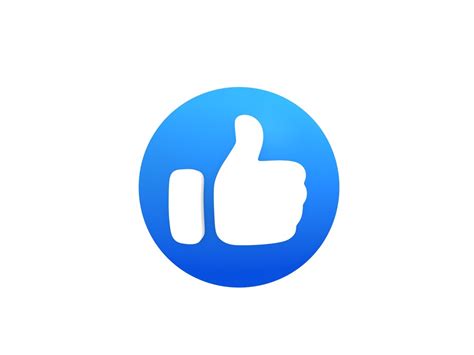 Facebook button model - TurboSquid 1417527