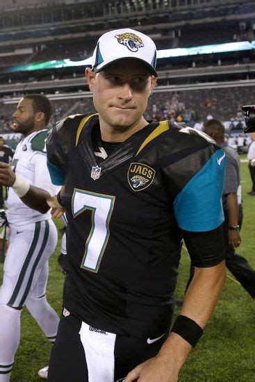 Chad Henne Jacksonville Jaguars Quarterback Chad Editorial Stock Photo