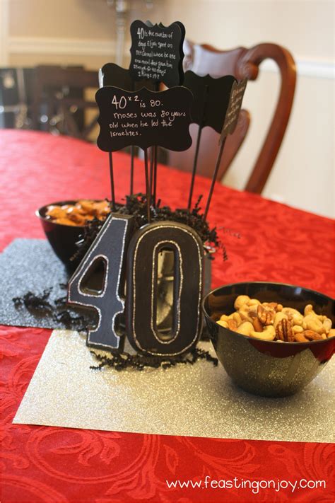 Man S 40th Birthday Ideas A Christian Themed Manly Surprise 40th