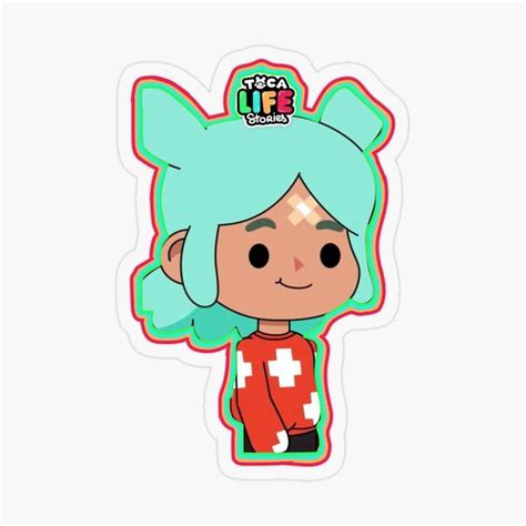 Rita Toca Boca Life Sticker By Cheworldart Toca Boca Life Cartoon