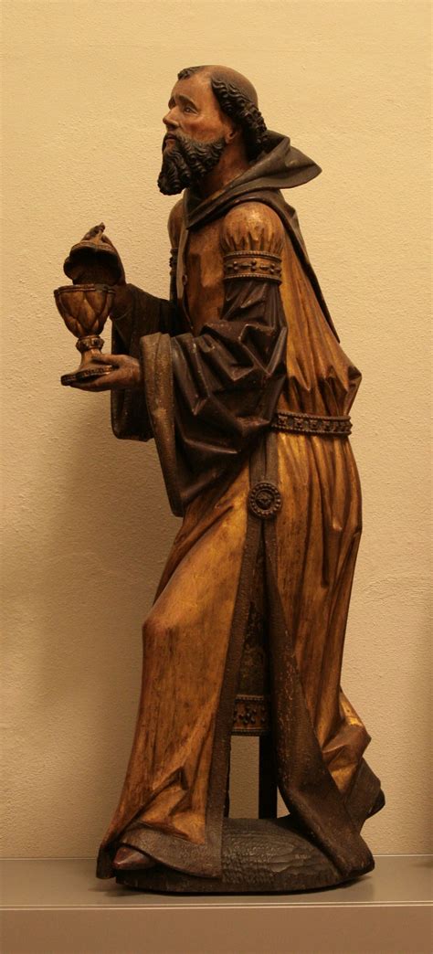 One Of The Three Magi Carved Of Oak By Meister Tilmann Cologne C1500