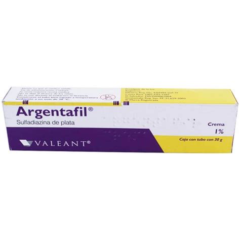 Argentafil Crema 1 30 G 1 G En Farmacias Benavides Ciudad De México