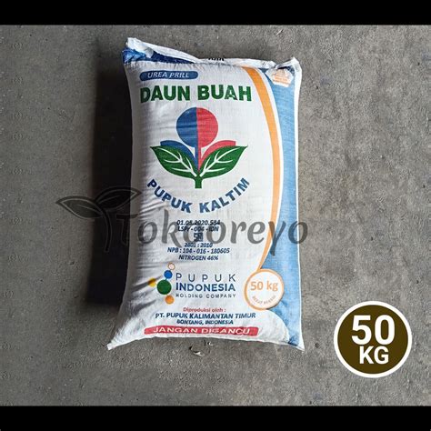 Jual PUPUK KALTIM UREA PRILL DAUN BUAH 50 KG KEMASAN PABRIK NON SUBSIDI