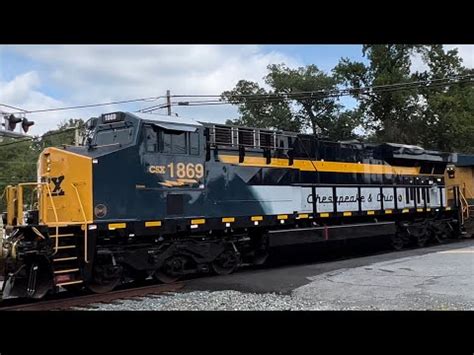 CSX 1869 C O HERITAGE UNIT TRAILING YouTube