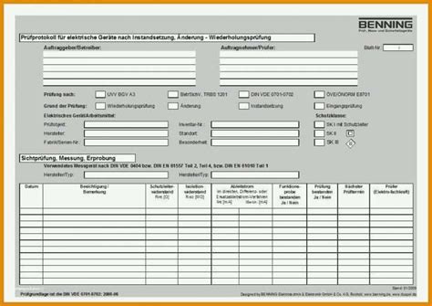 Prüfprotokoll Vde 0701 Vorlage 11 Vision Für Deinen Erfolg Muster