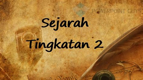 Nota Ringkas Dan Padat Sejarah Tingkatan 2 Bab 2 Sistem Pemerintahanandkegiatan Ekonomi Alam