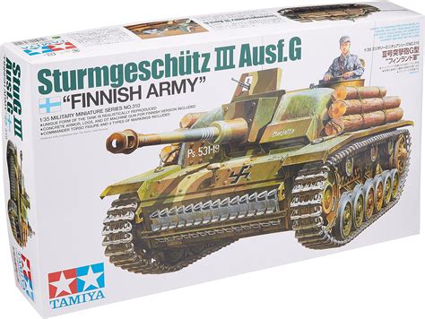 Tamiya 35310 1 35 Sturmgeschutz III Ausf G Finnish Army Amazon It