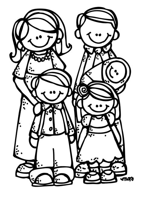 Coloring Family Pages Activities Clipart Sheet Week Printable Library ...