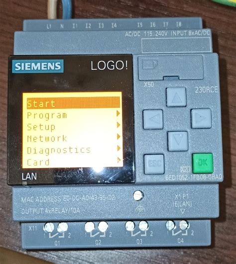 Sterownik Siemens Logo 8 6ed1052 1fb08 0ba0 Sochaczew Kup Teraz Na