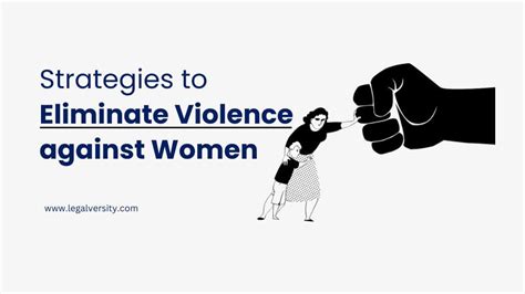 Key Strategies To Eliminate Violence Against Women Legalversity