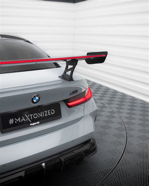 Carbon Spoiler With Internal Brackets Uprights BMW M3 G80 M340i G20