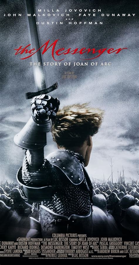 The Messenger The Story Of Joan Of Arc 1999 Vincent Cassel As Gilles De Rais Imdb