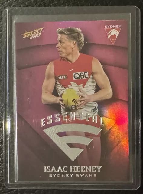 2023 SELECT AFL Footy Stars Isaac Heeney Pink Essential Kmart Sydney