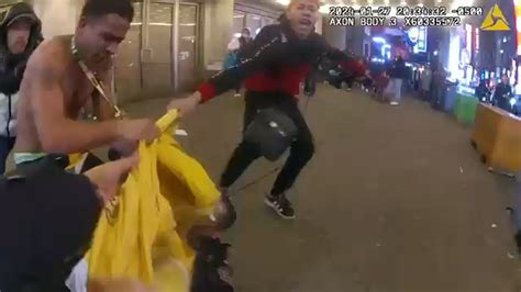 Nypd Times Square Attack Police Release Body Cam Video Of Assault On Police Officers Outside