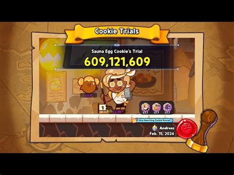 Low Spec Sauna Egg Cookies Trial Crob Cookie Run Ovenbreak