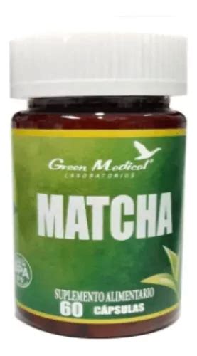 Te Matcha 60 Capsulas 500mg Green M Agronewen Sabor Sin Sabor