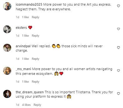 Tillotama Shome Calls Out Troll For Demanding Nude Pics In A Powerful Insta Post