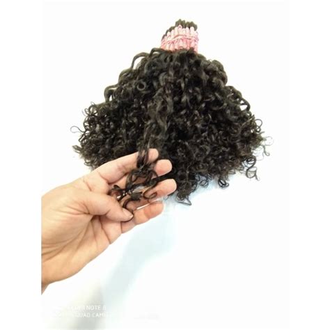 CACHO CAIPIRA Brasileirinho 55 Cm CABELO HUMANO Shopee Brasil